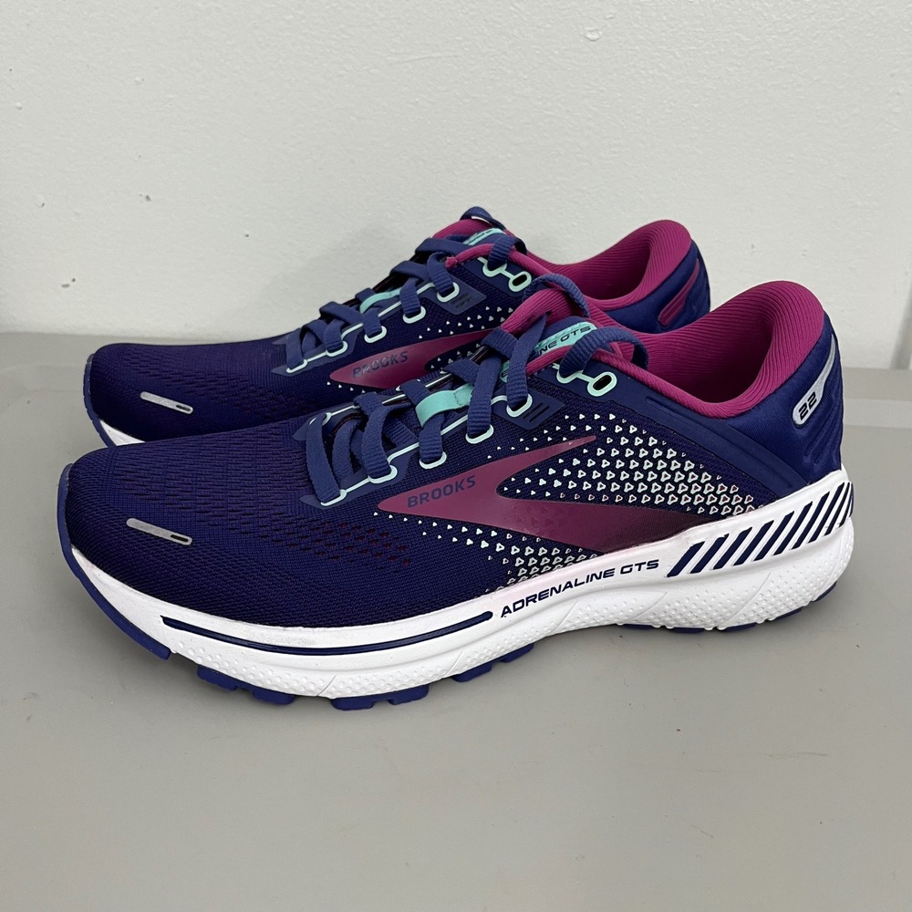 Brooks Adrenaline GTS 22 Womens 7.5 Stability Running Shoes NWOB NEW